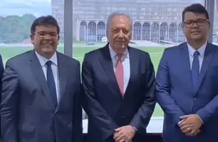 Rafael Fonteles, Lewandowski e Chico Lucas (Foto: Reprodução)