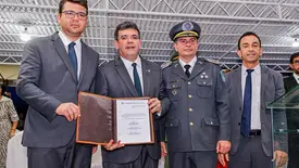 Rafael Fonteles promove 347 policiais; são mais de 4 mil promoções na PM em 3 anos (Foto: Gabriel Paulino)