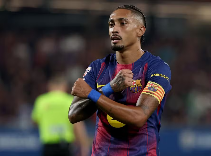 Raphinha concorre ao The Best do Fifa