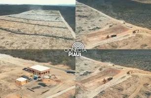 Reduzindo impacto ambiental, obras de aterro sanitário seguem em Bom jesus (Foto: Reprodução)