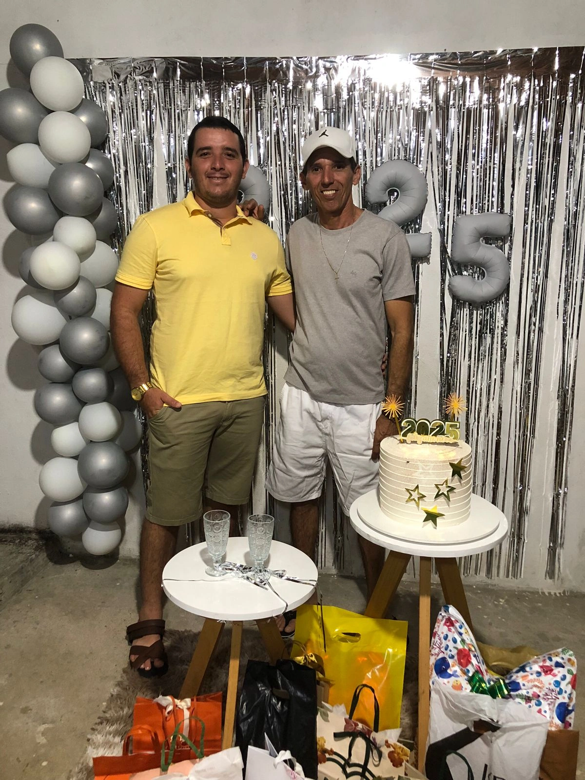 Ricardo Luan e o pai