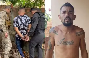 'Rouba a Cena', líder de facção criminosa, é preso em maternidade em Teresina (Foto: Reprodução/Polícia Civil)