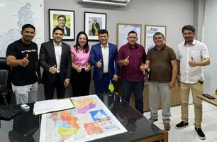 Rubens Vieira solicita recapeamento da estrada de comunidade em Buriti dos Lopes (Foto: Reprodução)