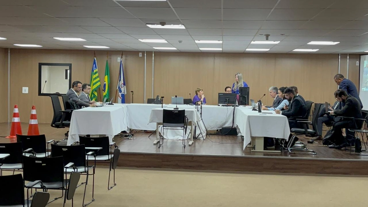 Sala de audiências do Fórum Eleitoral do TRE