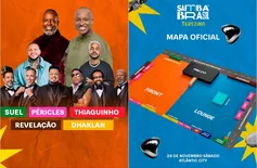 Samba Brasil muda para o Atlantic City e garante megaestrutura no dia 29/11