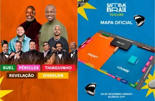 Samba Brasil muda para o Atlantic City e garante megaestrutura no dia 29/11 (Foto: Reprodução)