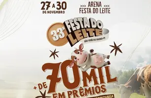 São José do Divino realiza 33ª Festa do Leite com R$ 70 mil em prêmios (Foto: Reprodução)