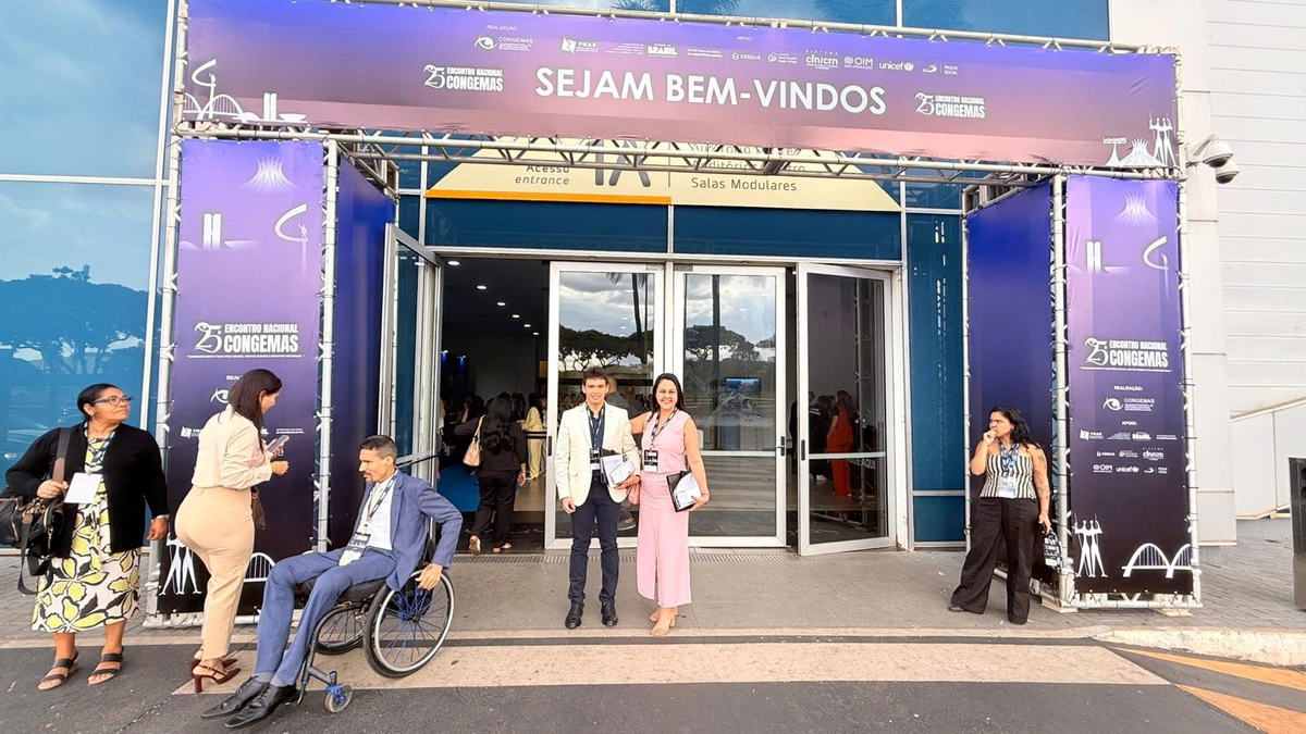 Secretários de Caxingó participam de encontro nacional do CONGEMAS em Brasília