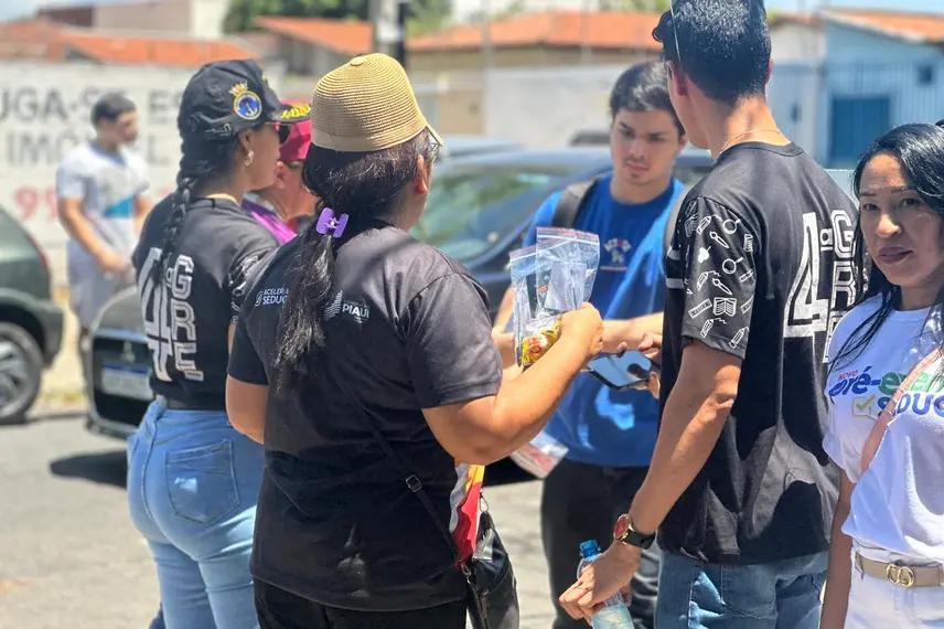 Segundo dia do Enem 2025: Conecta Piauí acompanha movimento perto na UESPI