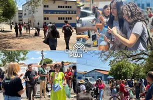 Segundo dia do Enem 2025 é aplicado; Conecta Piauí acompanha de perto na UESPI (Foto: Conecta Piauí)