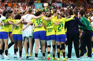 Seleção brasileira de Handebol Feminino (Foto: Bernadeth Szabo)