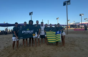 Seleção do Piauí de beach tennis (Foto: Divulgação/Ascom)