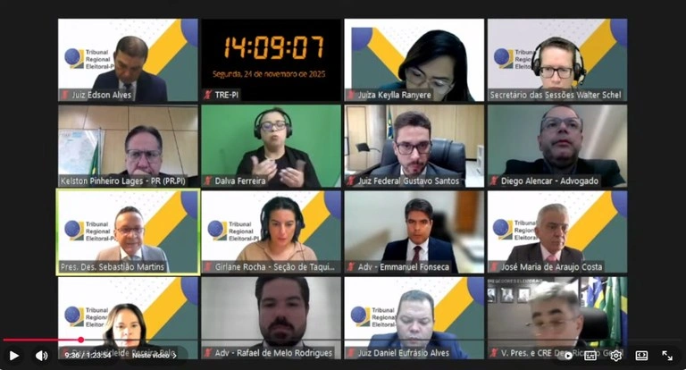 Sessão de julgamento