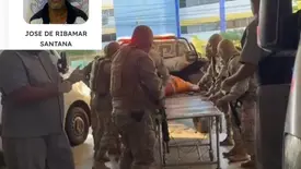 Suspeito de ataques a bancos é baleado em confronto com o BEPI em Teresina (Foto: Reprodução)