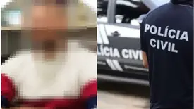 Suspeito de estuprar adolescente em Monsenhor Gil é capturado em Teresina (Foto: Reprodução)