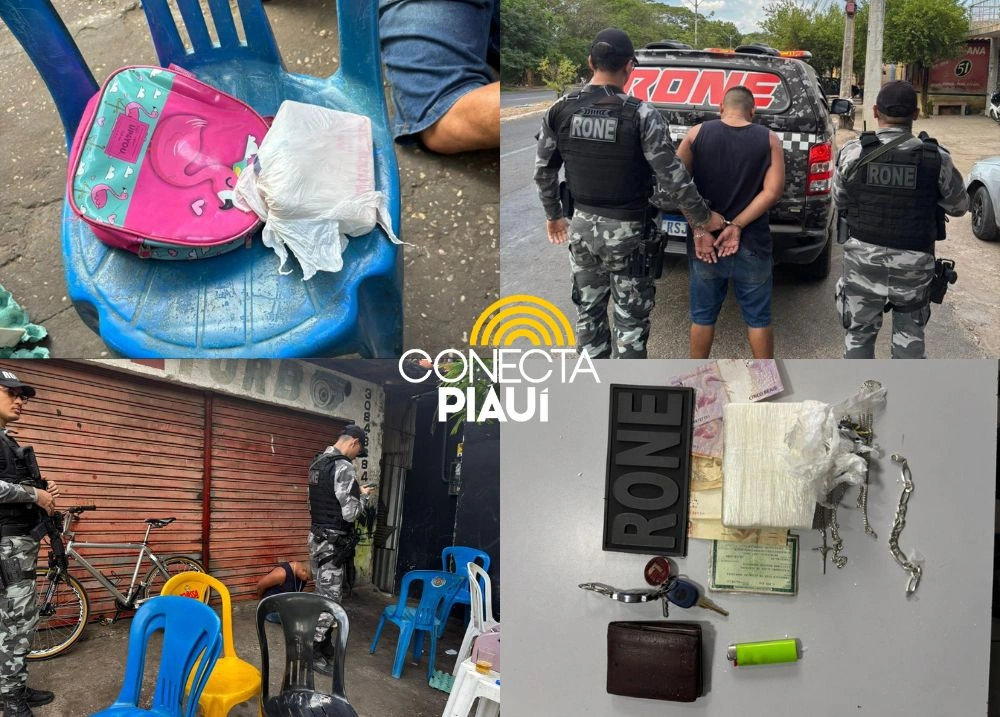 Suspeito de tráfico drogas é preso após fuga na zona sul de Teresina