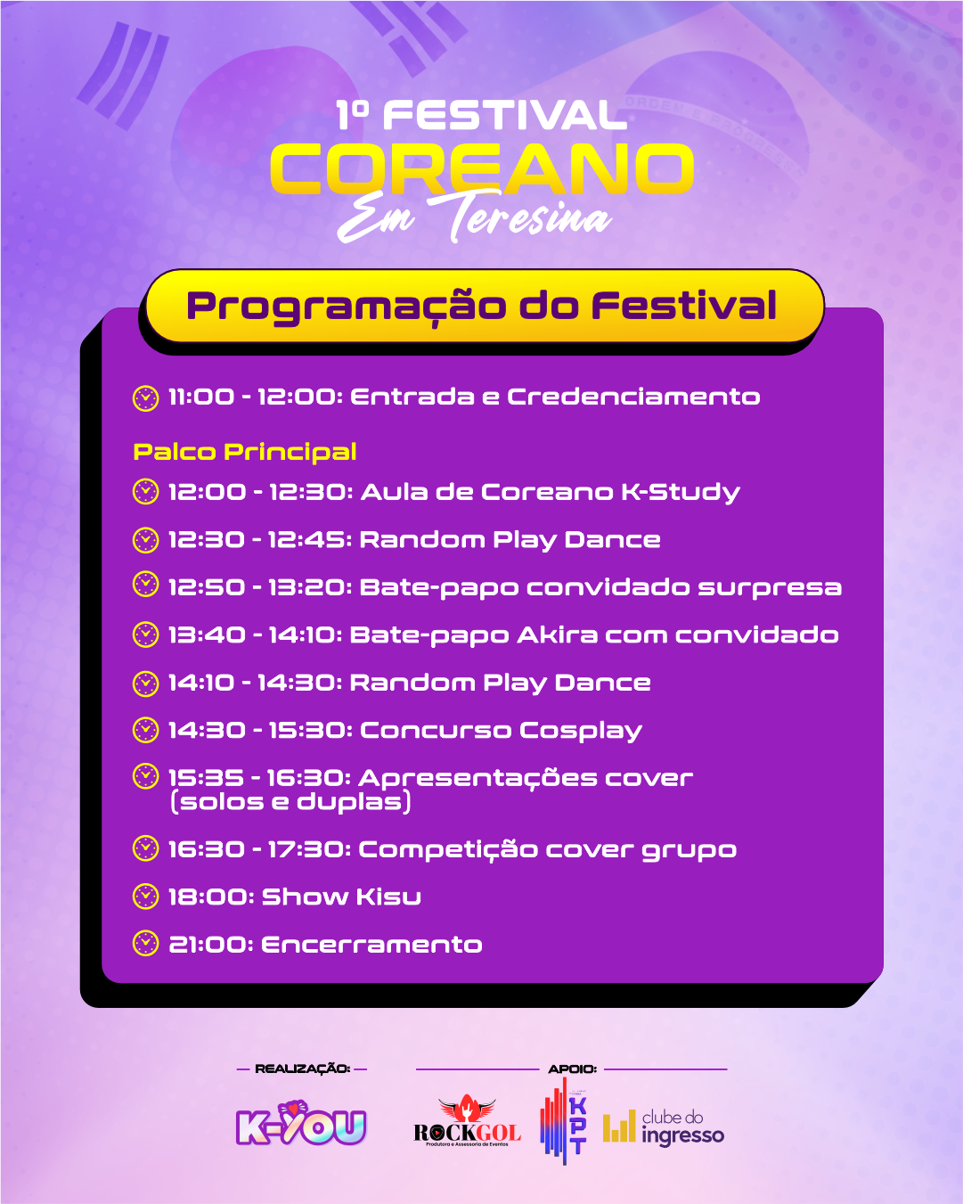 Teresina recebe o 1º Festival Coreano com atrações nacionais e internacionais