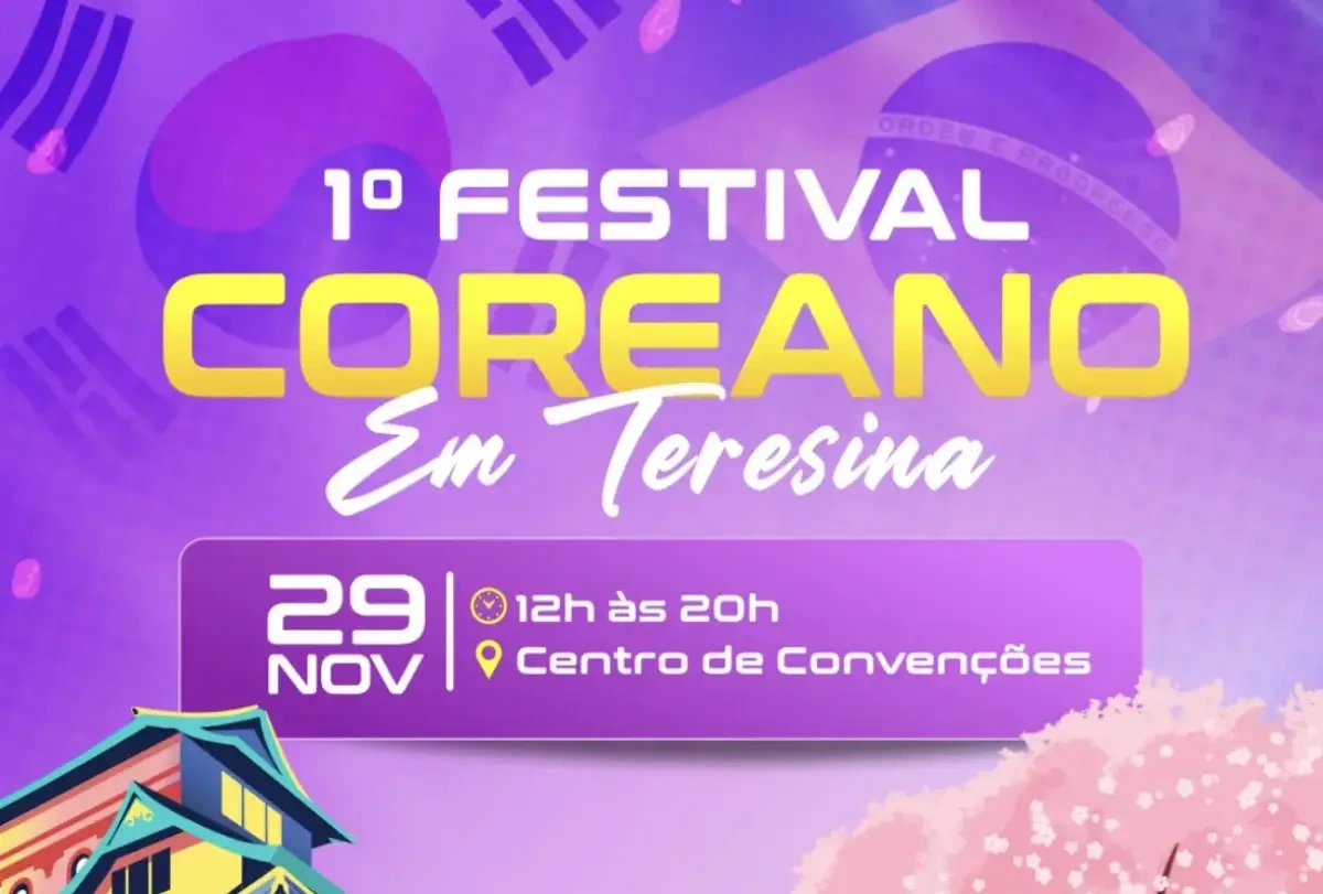 Teresina será palco do 1º Festival Coreano no dia 29 de novembro