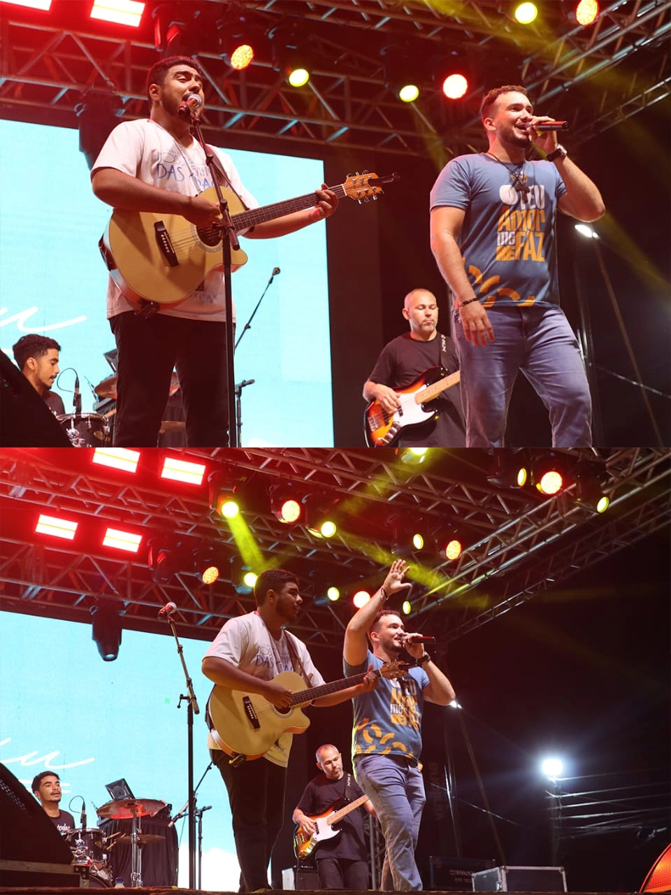 Thiago Brado emociona público durante o Festeja Parnarama nos festejos da cidade