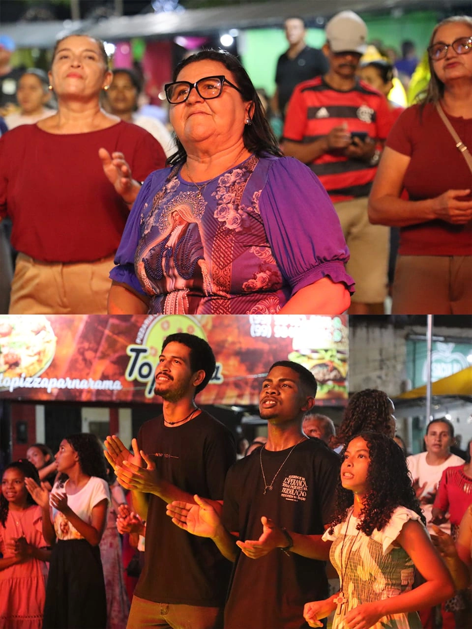 Thiago Brado emociona público durante o Festeja Parnarama nos festejos da cidade
