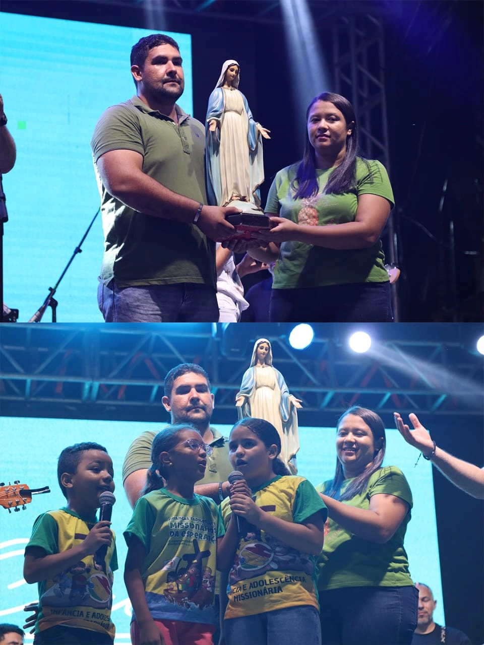 Thiago Brado emociona público durante o Festeja Parnarama nos festejos da cidade
