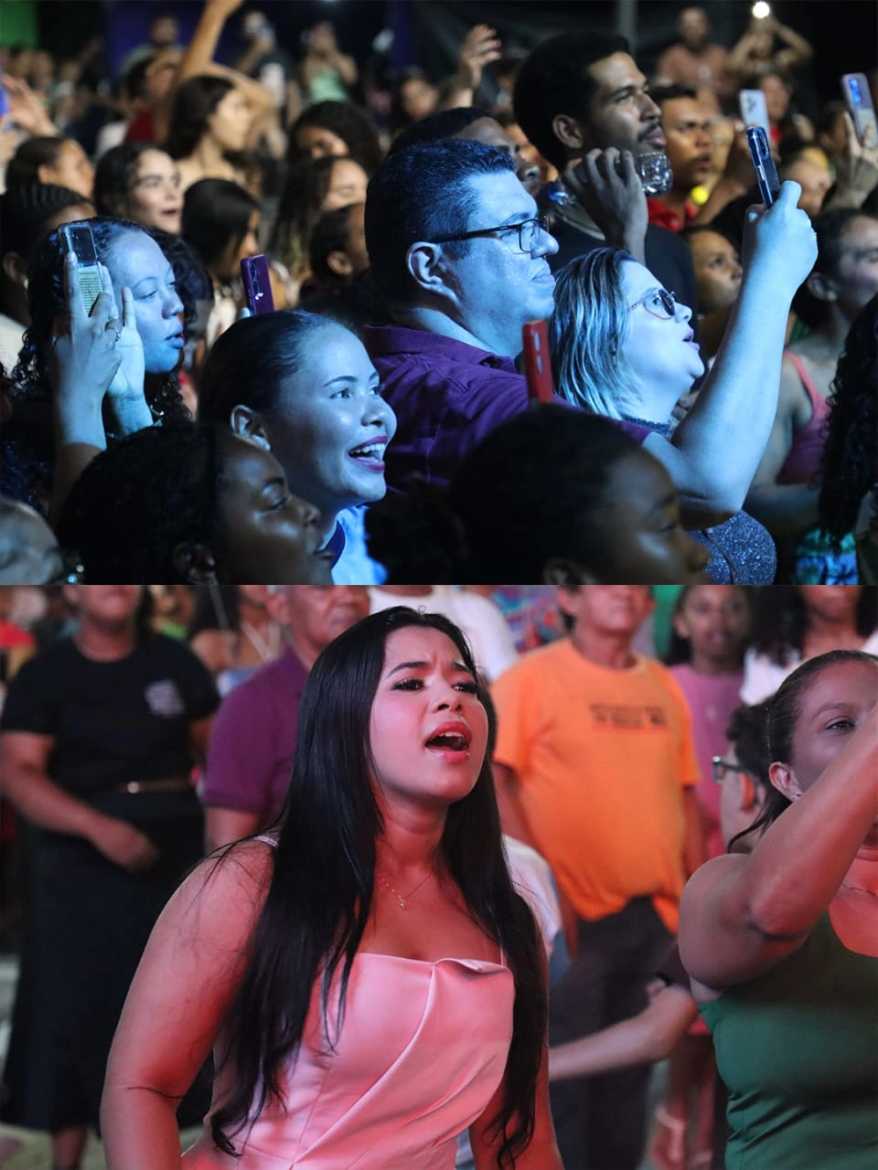 Thiago Brado emociona público durante o Festeja Parnarama nos festejos da cidade