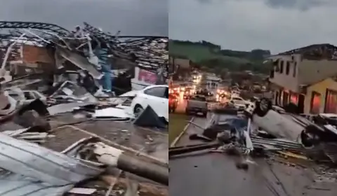 Tornado deixa cinco mortos e mais de 400 feridos no Paraná