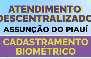 TRE-PI realiza atendimento biométrico em Assunção do Piauí nesta terça-feira (04) (Foto: Reprodução)