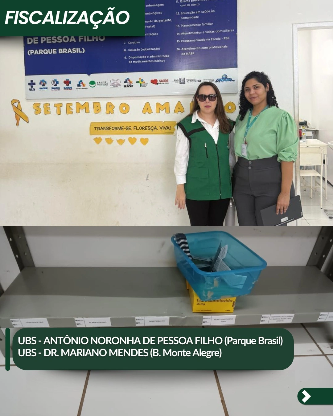 UBS em Teresina estão com escassez de medicamentos e materiais para exames