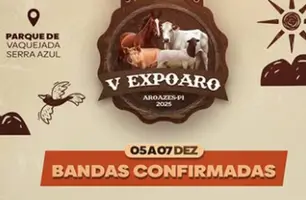 V ExpoAro 2025 em Aroazes (Foto: Reprodução)