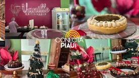 Vanille Pâtisserie vai lançar cardápio especial de Natal com doces e salgados (Foto: Conecta Piauí/Joseph Silva)