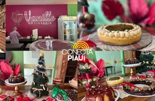 Vanille Pâtisserie vai lançar cardápio especial de Natal com doces e salgados (Foto: Conecta Piauí/Joseph Silva)