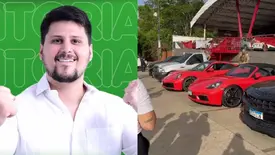 Vereador de Hugo Napoleão é preso com arma em operação contra rachas em Teresina (Foto: Reprodução)