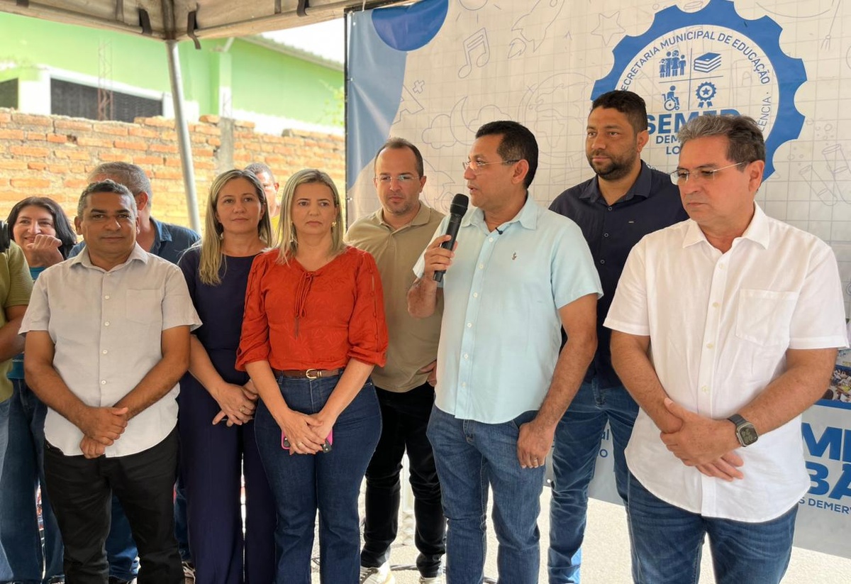 Vereadores participam da inauguração da Escola Municipal Profª Maria Guadalupe