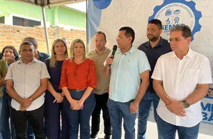 Vereadores participam da inauguração da Escola Municipal Profª Maria Guadalupe (Foto: Reprodução/Assessoria)