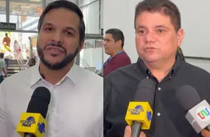 Washington Bandeira e Fábio Xavier (Foto: Conecta Piauí)