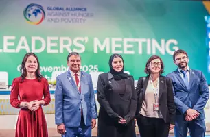 Wellington Dias anuncia apoio técnico e financeiro da Aliança Global contra Fome (Foto: Reprodução)