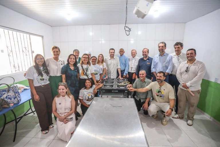 Wellington Dias participa de inauguração da Cozinha Mãos de Mulheres no Pará