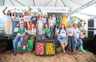 Wellington Dias participa de inauguração da Cozinha Mãos de Mulheres no Pará (Foto: Roberta Aline/MDS)