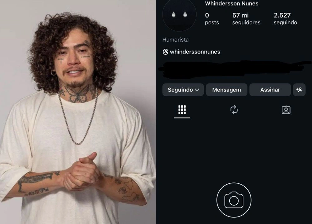Whindersson apaga todas as fotos do Instagram e deixa alerta nos fãs