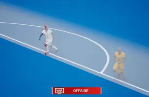 A Tecnologia de Semi-Automatizada de Impedimento da Fifa (Foto: Divulgação/ Fifa)