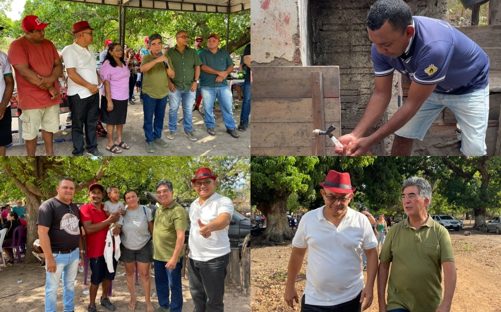 Abdoral Melo inaugura sistema de abastecimento de água em São João do Arraial