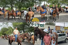 Abertura da Expoapi reúne cavaleiros e tradição na 74ª edição em Teresina