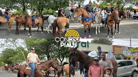 Abertura da Expoapi reúne cavaleiros e tradição na 74ª edição em Teresina (Foto: Conecta Piauí/James De Deus)