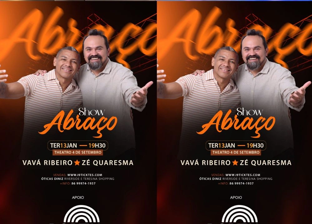 'Abraço': Vavá Ribeiro e Zé Quaresma se reunirão em show no Theatro 4 de Setembro