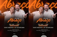 'Abraço': Vavá Ribeiro e Zé Quaresma se reunirão em show no Theatro 4 de Setembro