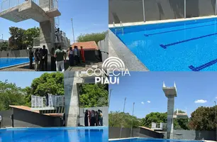 Acadepol inaugura piscina semiolímpica e amplia formação das forças de segurança (Foto: Conecta Piauí)