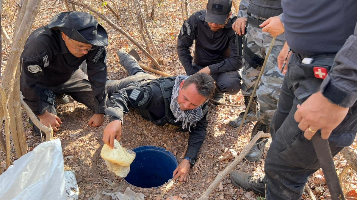 Ação integrada retira 300 Kg de cocaína de circulação no litoral do Piauí