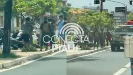 Acidente de moto em Teresina (Foto: Conecta Piauí)