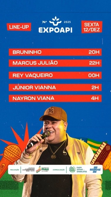 Agenda de eventos: confira o melhor da programação para curtir em Teresina